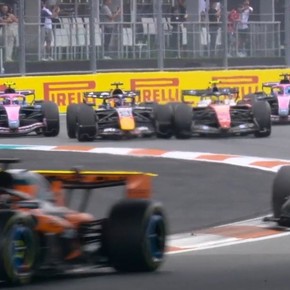 Un roce con Verstappen privó a Colapinto de sumar puntos en la Sprint de la F1 en Miami