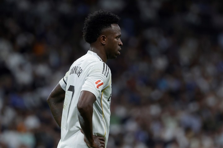 Vinícius en el Real Madrid. (foto: EFE)