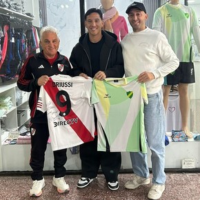 El regreso de Driussi a un lugar muy especial: "Estás en casa"