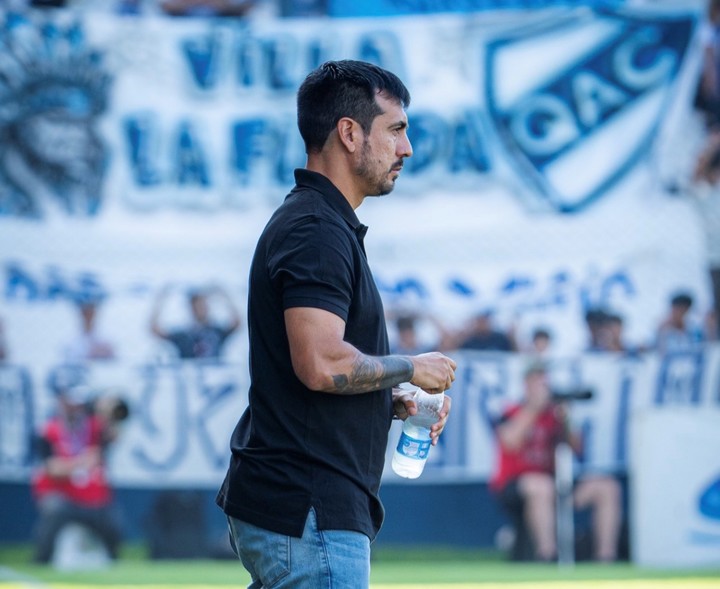 Leandro Gracian actual DT de Quilmes.
