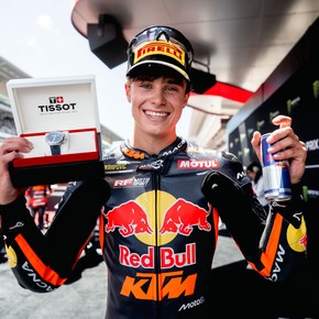 Valentín Perrone hizo su primera pole del 2026 e irá por la victoria en el GP de Cataluña de Moto3