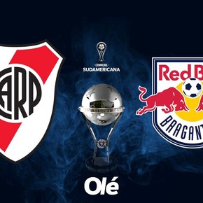 Qué canal de TV transmite River vs. RB Bragantino, por la Copa Sudamericana