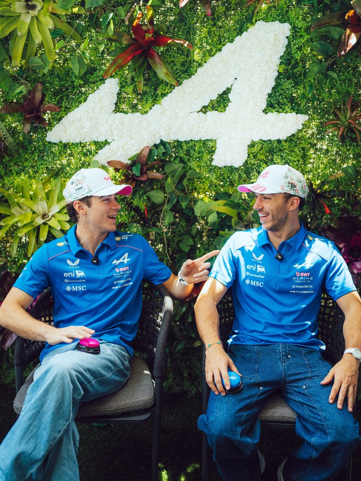 Franco Colapinto y Pierre Gasly corren en la otra F1.