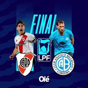 River vs. Belgrano, por la final del Torneo Apertura: qué día, a qué hora y dónde es