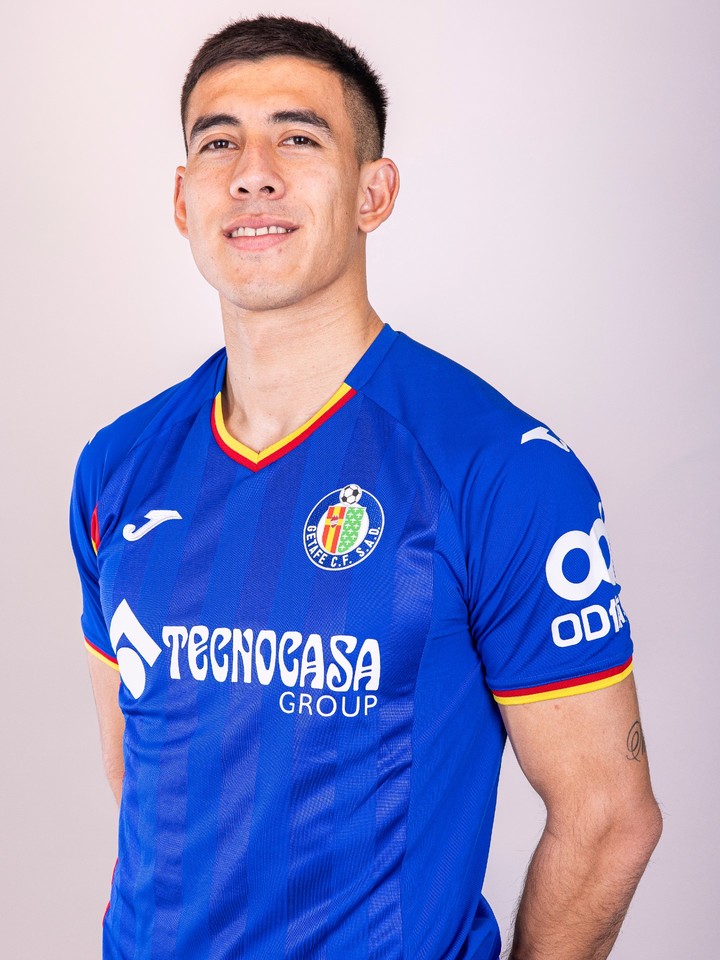 Zaid Romero en el Getafe. (Foto: Prensa Getafe)