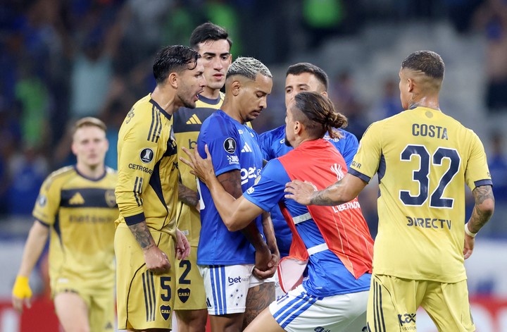 Boca perdió 1 a 0 en Belo Horizonte.