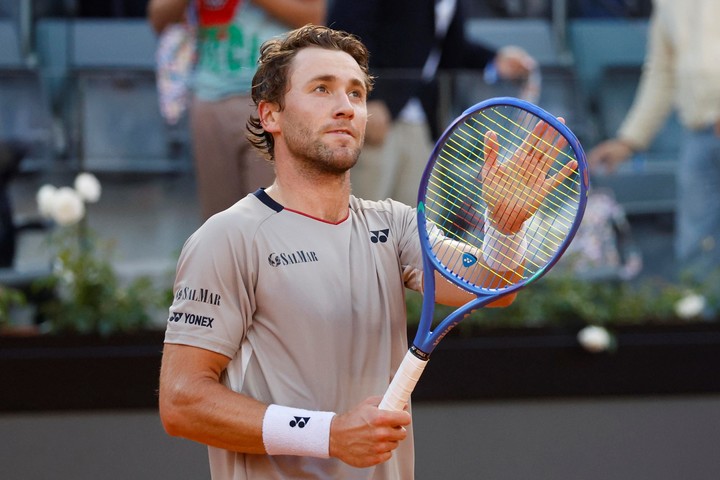 Casper Ruud jugará la final del Masters 1000 de Roma ante Sinner. (Foto: ANSA)