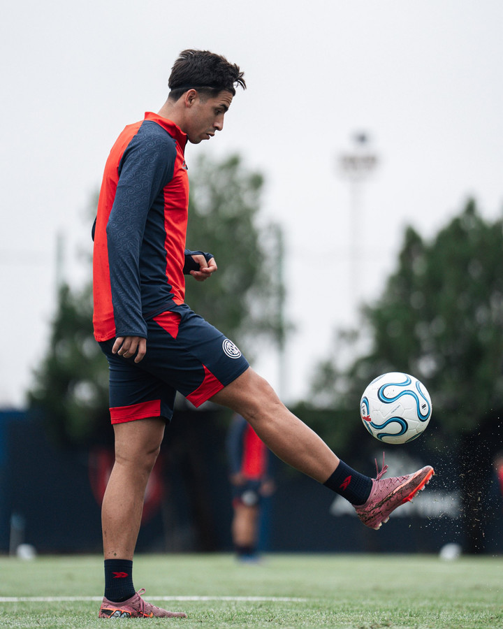 Alexis Cuello volverá a estar a disposición. (Foto: Prensa San Lorenzo)