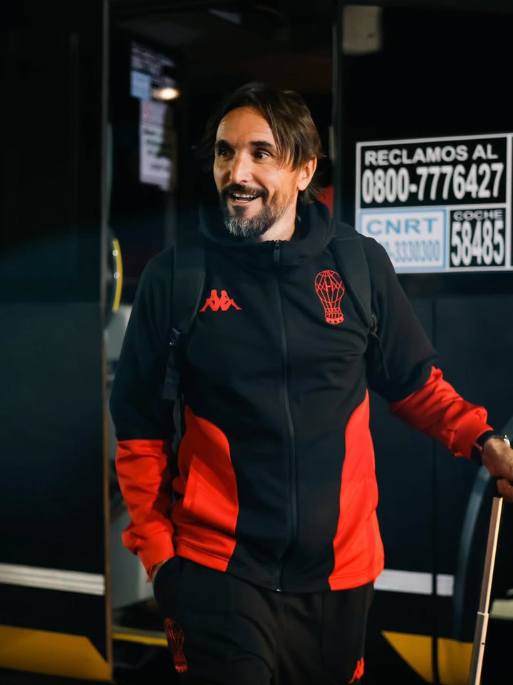 El DT de Huracán, Diego Martínez.