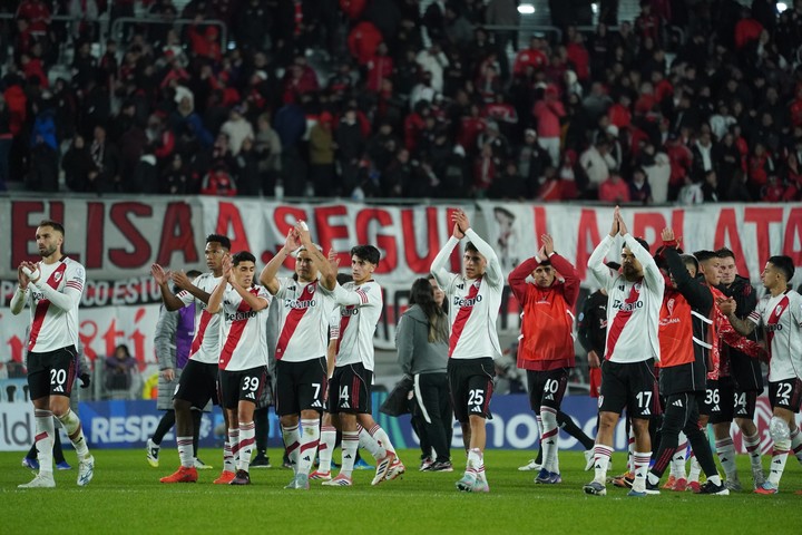 River puede terminar primero hasta perdiendo (Foto Juano Tesone). 