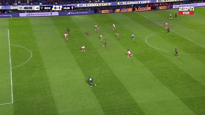 El offside de Merentiel.