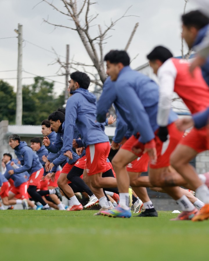El último entrenamiento del Bicho (Argentinos Oficial)