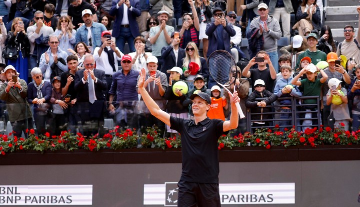 Jannik Sinner irá por el título en el Masters 1000 de Roma. (Foto: EFE)