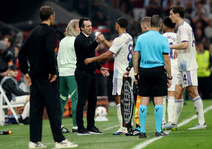 El DT ganó su quinta Europa League (REUTERS/Isabel Infantes).