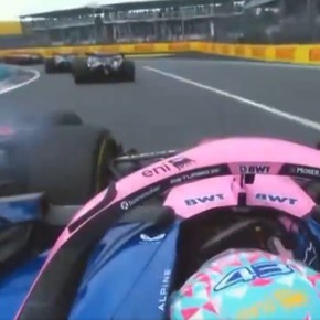 Video: así fue el toque entre Colapinto y Verstappen en la Sprint de Miami