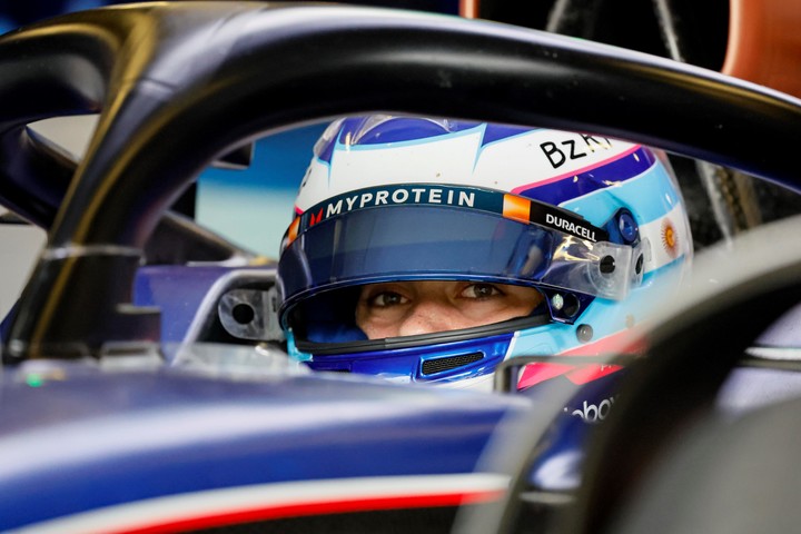 Franco Colapinto fue 8° en Azerbaiyán 2024 (EFE).