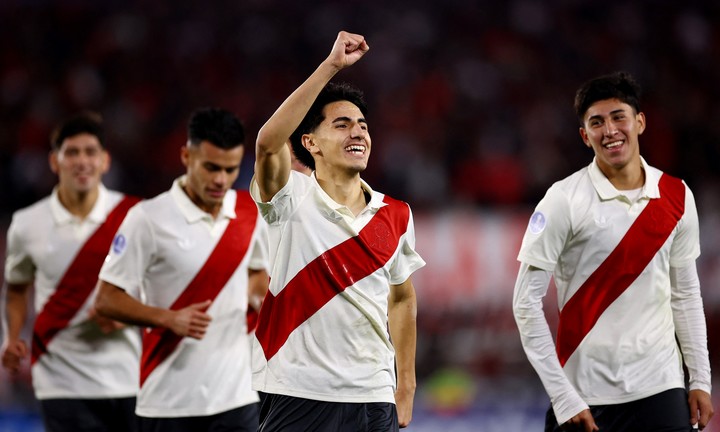 Lucas Silva, el pibe que metió su primer gol en Primera (REUTERS/Agustin Marcarian).