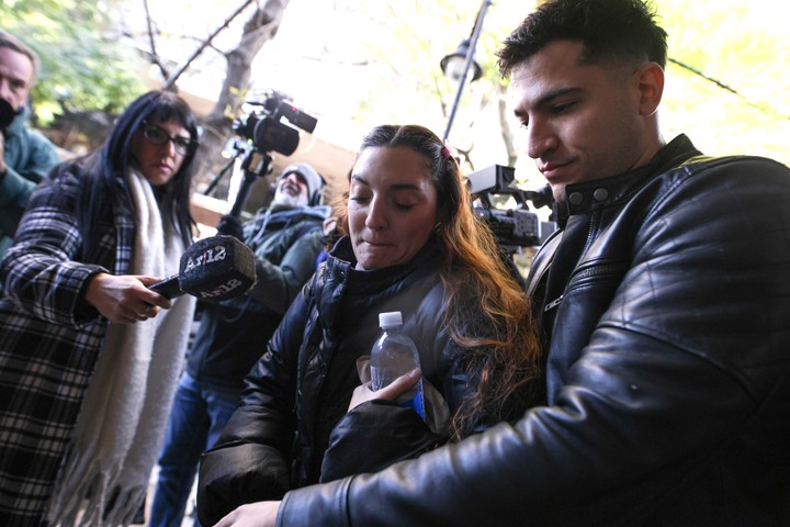 Jana Maradona en el juicio. (EFE)