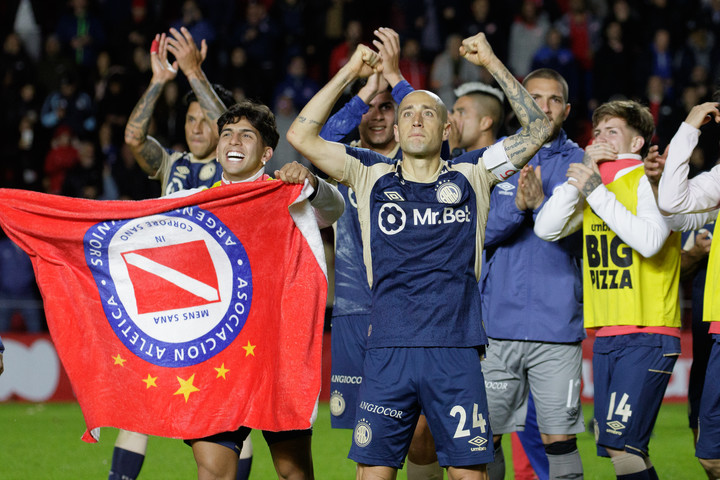 Argentinos Juniors solo perdió dos veces como local desde que lo dirige Nico Diez. (Foto: Jorge Junez Prensa Arg Jrs)