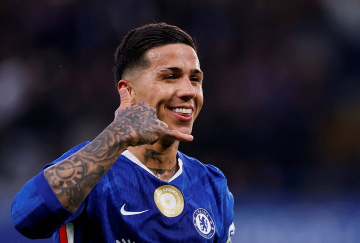 Juega el Chelsea de Enzo Fernandez (Reuters).
