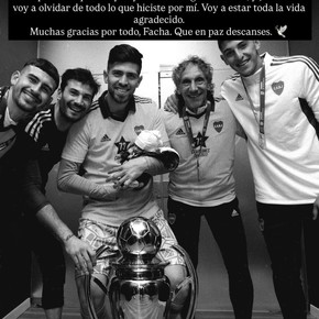El emotivo posteo de Agustín Rossi por el fallecimiento de Gayoso: "Una parte de quien soy es por vos"