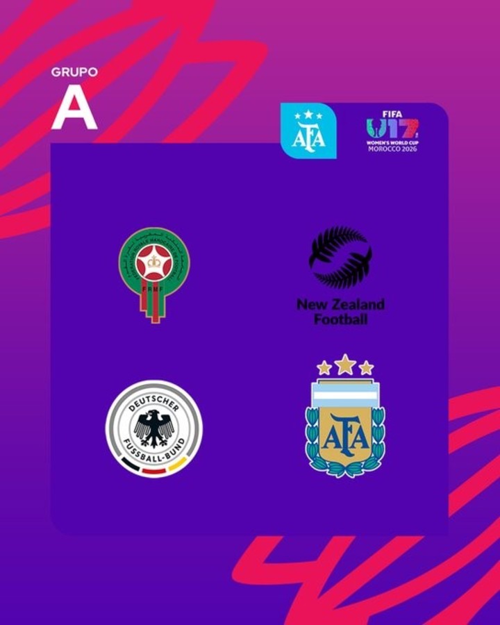 La Selección femenina Sub 17 integrará el Grupo A del Mundial (Prensa AFA).
