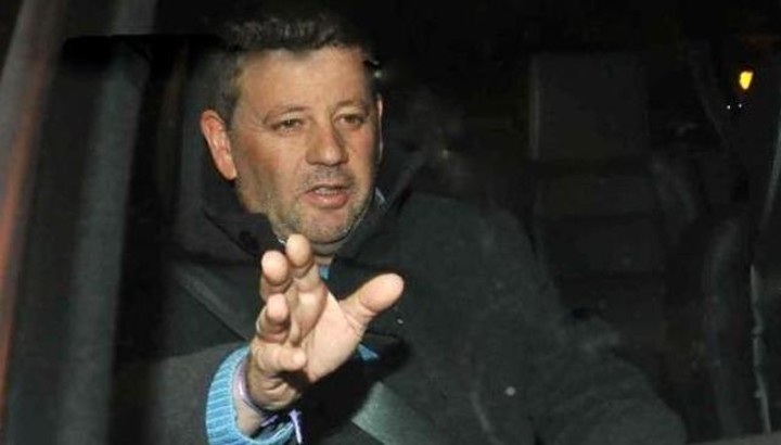 Julito Grondona se enojó por los arbitrajes.