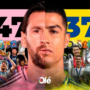 Lionel Messi vs Cristiano Ronaldo: ¿quién es el verdadero rey de los títulos?
