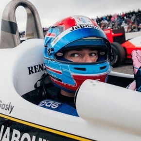 Pierre Gasly, como Franco Colapinto: manejó una joya histórica de la Fórmula 1 en su país