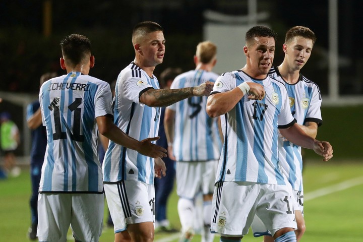 VALENCIA (VENEZUELA)
Preolímpico Sub-23 en el estadio Polideportivo Misael Delgado
EFE/ Rayner Peña R.