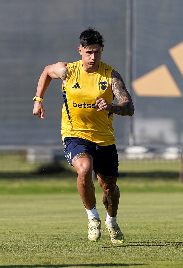 Bareiro, listo para su regreso al 11 de Ubeda (Prensa Boca)