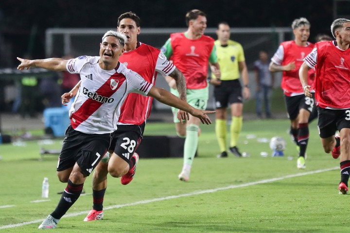 El triunfo agónico deja a River a un paso de octavos (EFE/ Ronald Peña R).