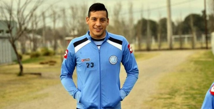 Chiqui Pérez y su pasado en Belgrano. (Prensa Belgrano)