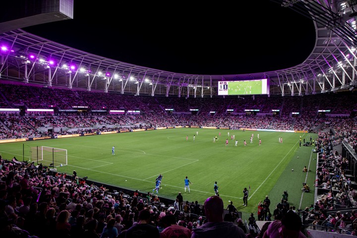 El Nu Stadium repleto. Foto: Prensa Inter Miami