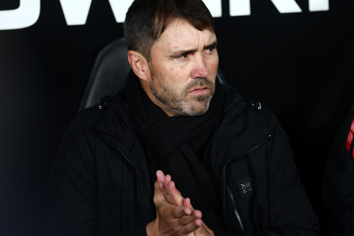 Eduardo Coudet, DT de River (Foto / Cristina Sille -CLARIN).