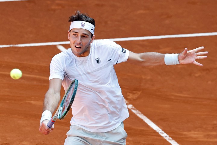 Etcheverry se estrenará como el argentino mejor rankeado vs. Bellucci. (EFE)