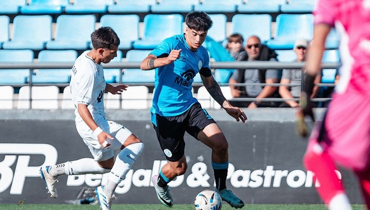 Belgrano derrotó 1-0 a Quilmes en el Torneo Proyección. (Foto: @belgranojuv).