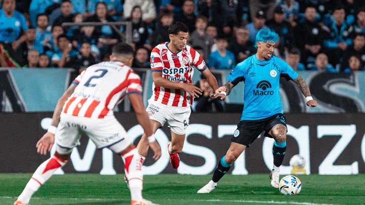 Emiliano Rigoni, una de las figuras del Belgrano de Zielinski. 