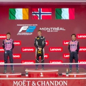 GP de Canadá: Alpine celebró con doble podio en la Fórmula 2 y Nico Varrone zafó en el caos