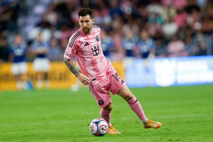 Messi tendrá acción con Inter Miami (AP Photo/Chris Arjoon).
