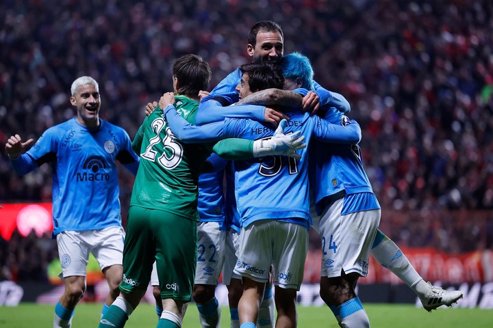 Belgrano se lo ganó 4-3 en los penales a Argentinos en La Paternal. EFE/ Juan Ignacio Roncoroni