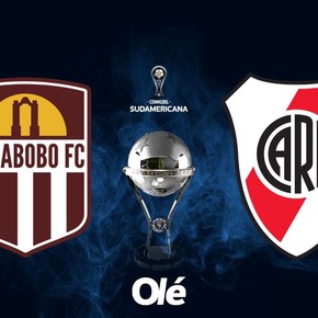 Carabobo vs. River, por la Copa Sudamericana: hora, cómo ver y probables formaciones