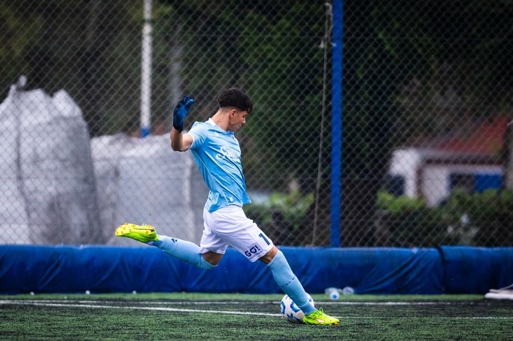 Agustín Cortez, arquero de Vélez. (FOTO: Instagram)