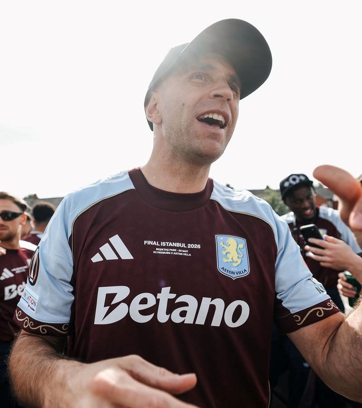 Dibu Martínez se lesionó en la previa de la final con el Aston Villa.