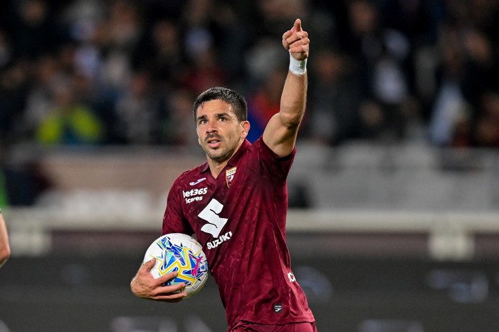 Gio en Torino. (Tano Pecoraro/LaPresse via AP)