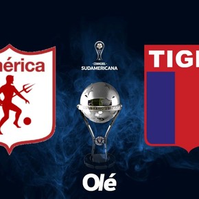 América de Cali vs. Tigre, por la Copa Sudamericana: hora, cómo ver y probables formaciones