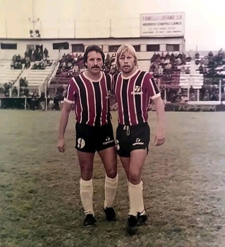 El Ruso Zielinski, en su etapa de jugador en Chacarita.