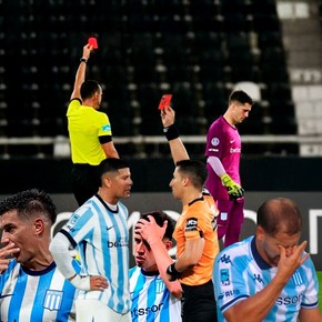 La alarmante racha de expulsiones en Racing, otra preocupación para Costas