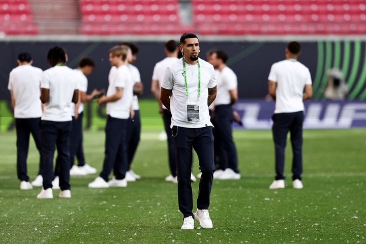 Crystal Palace en el entrenamiento.