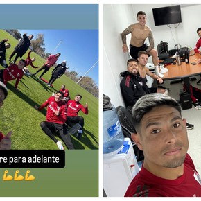Las sorpresivas historias de Maxi Salas junto a los borrados de River 